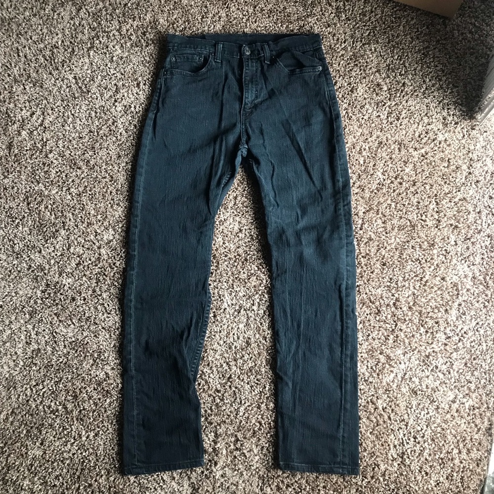Men’s Levi’s Black Straight Leg Jeans 32x32